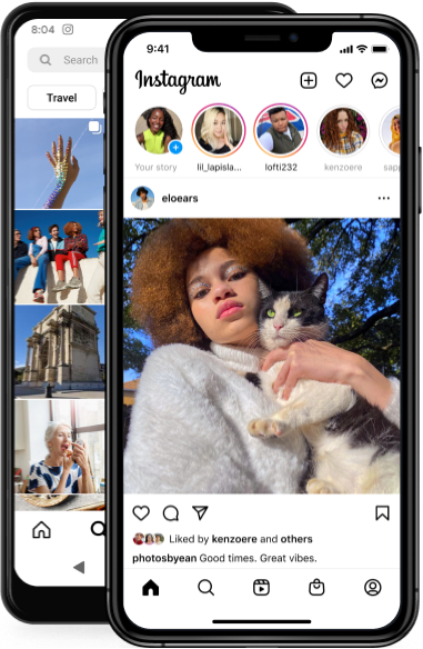 Instagram App Interface